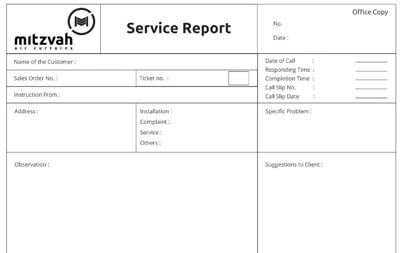 Download Service Report