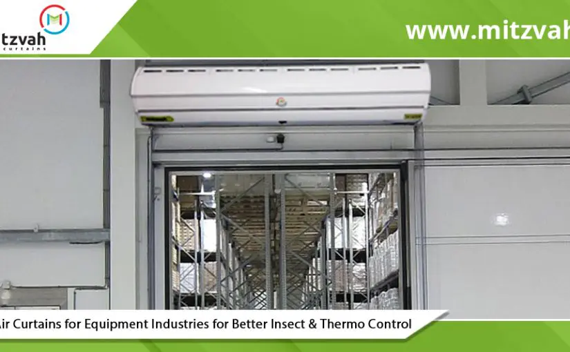 air curtains for equipment industries